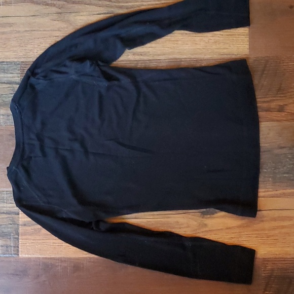 Smartwool Merino Women's Base Layer crewneck long sleeve Size Medium Black - Picture 2 of 4